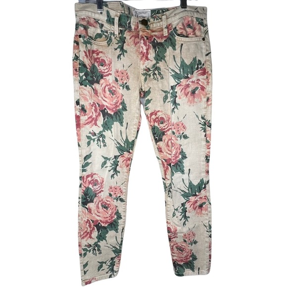 Current Elliott Haystack Floral Jeans‎ in the Stiletto - Picture 1 of 7